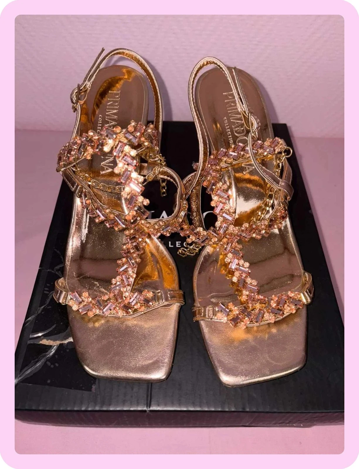 Shiny women's footwear Primadonna heeled sandal – photo 2